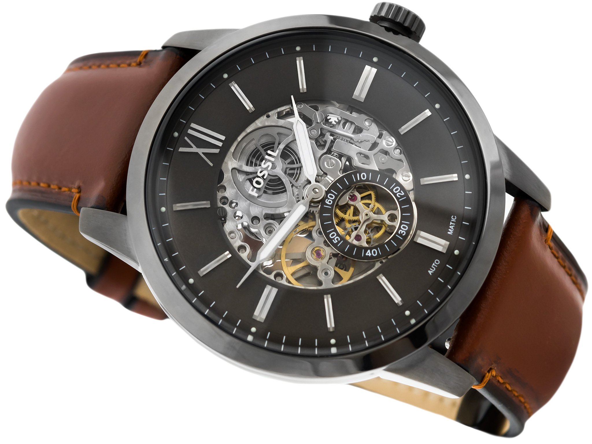 Fossil Townsman 48 mm Automatic Amber 