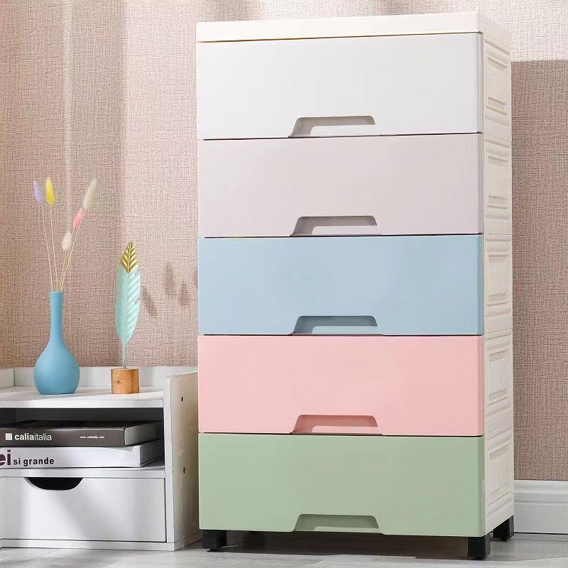 Ready Stock toyogo 5 tier> drawer Large Type Plastic storage Cabinet ...