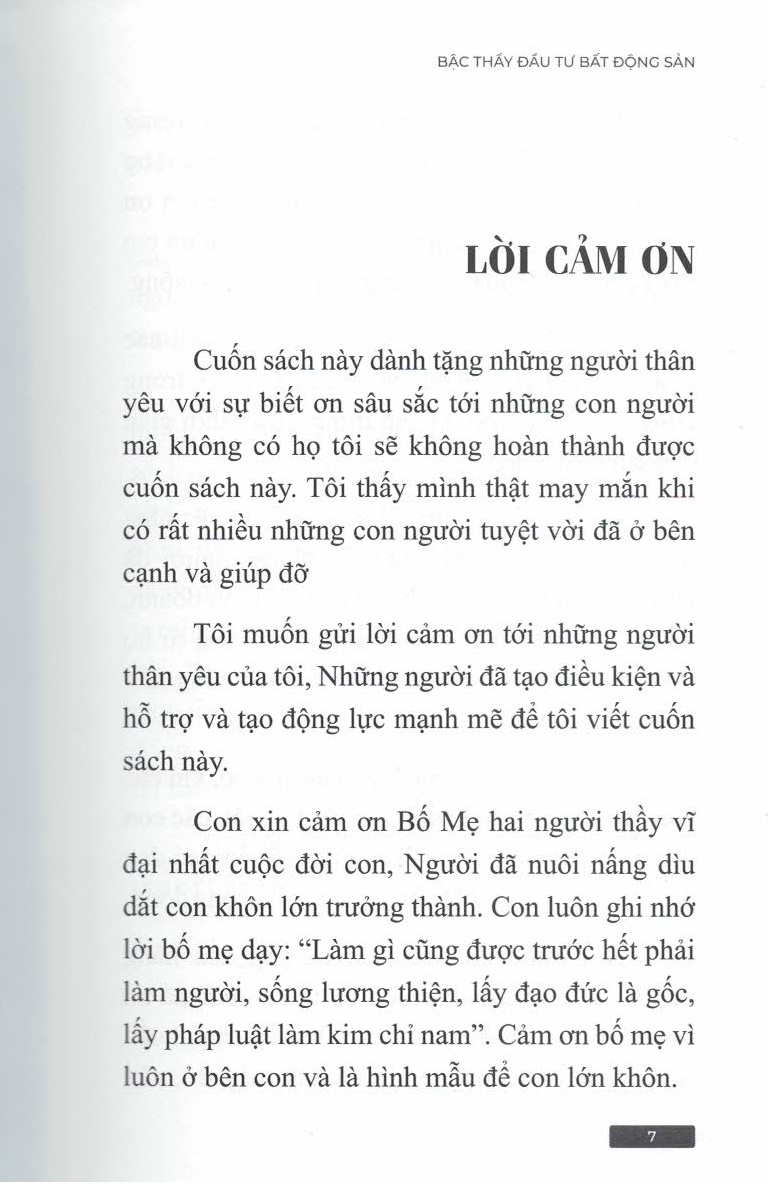 Bậc thầy đầu tư Bất động sản