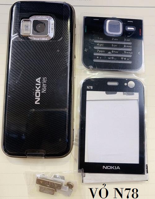 [HCM]BỘ VỎ DÀNH CHO NOKIA N78