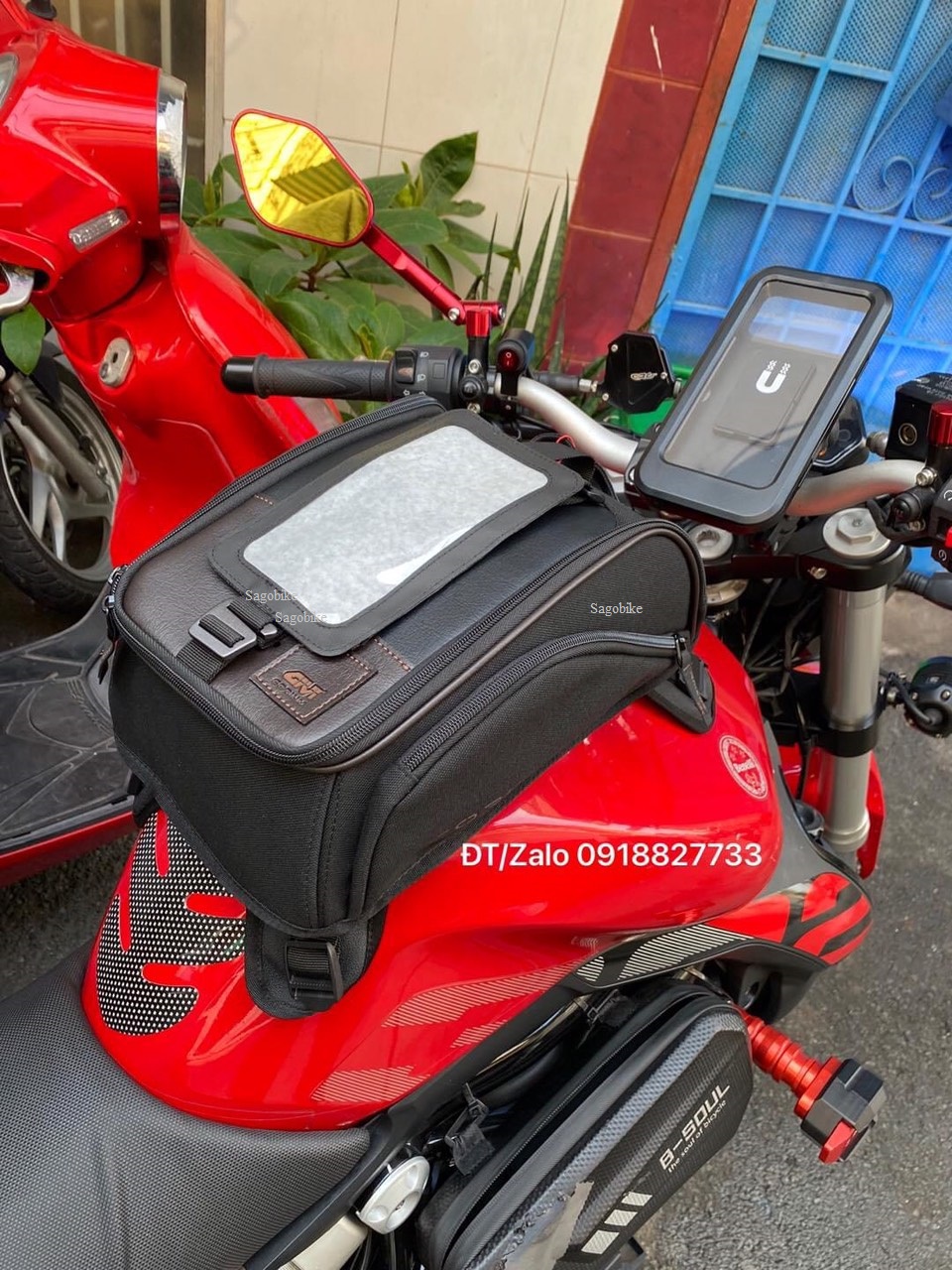 [HCM]Túi hít bình xăng Givi mẫu CRM103