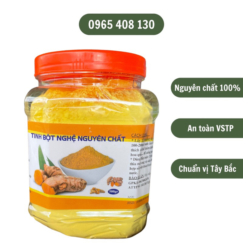 Pure Turmeric Starch [500g Box] Country Turmeric Starch