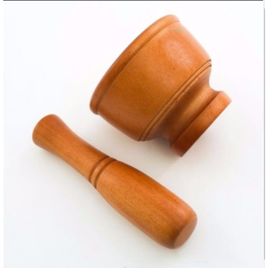 Bộ cối chày gỗ cao cấp