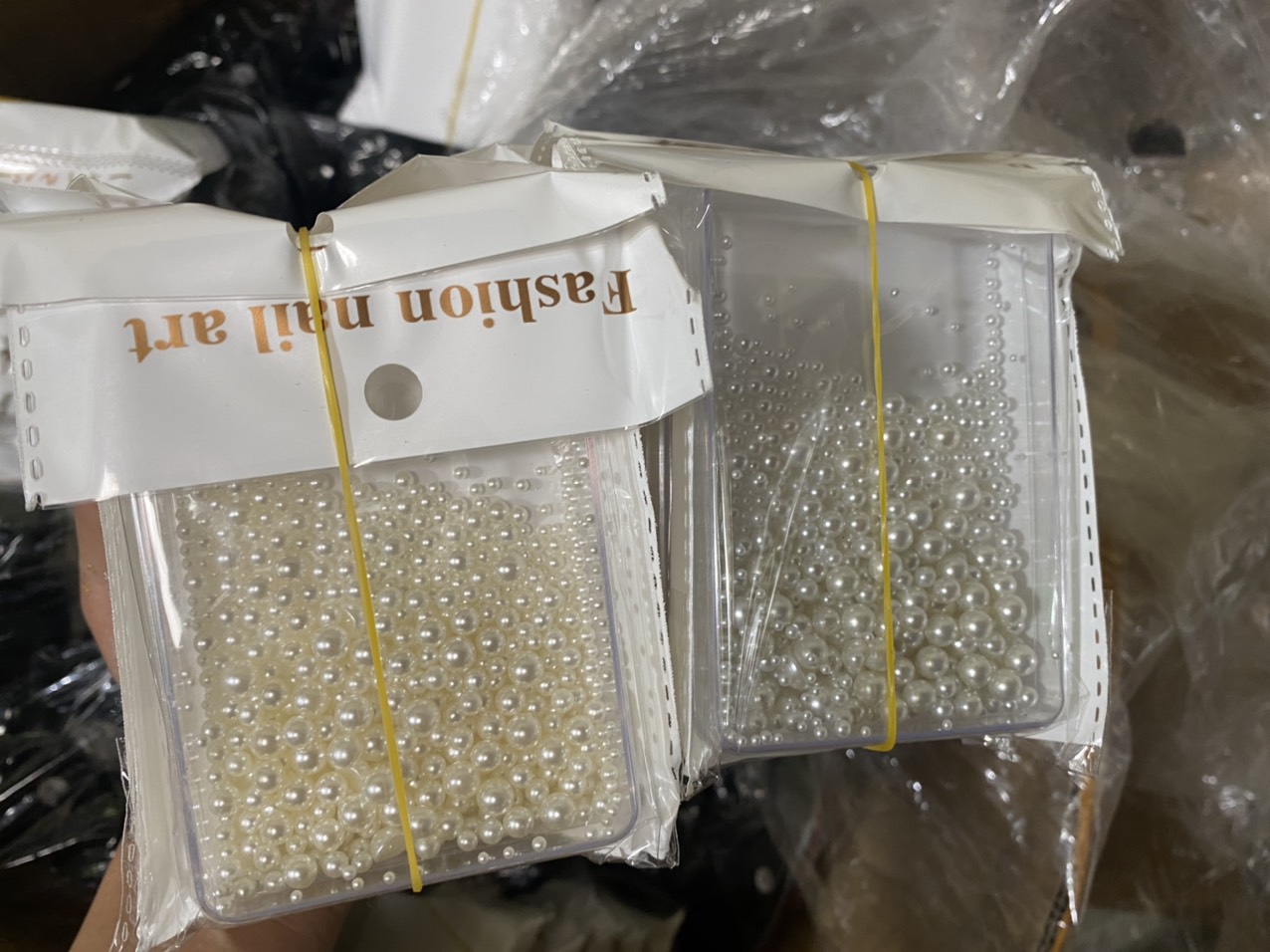 Khay Hạt Trai Set Hạt Trai Nhiều Side Nail - sinailmi