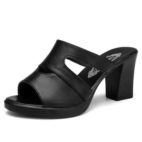Dép cao gót khối Lady - 7p