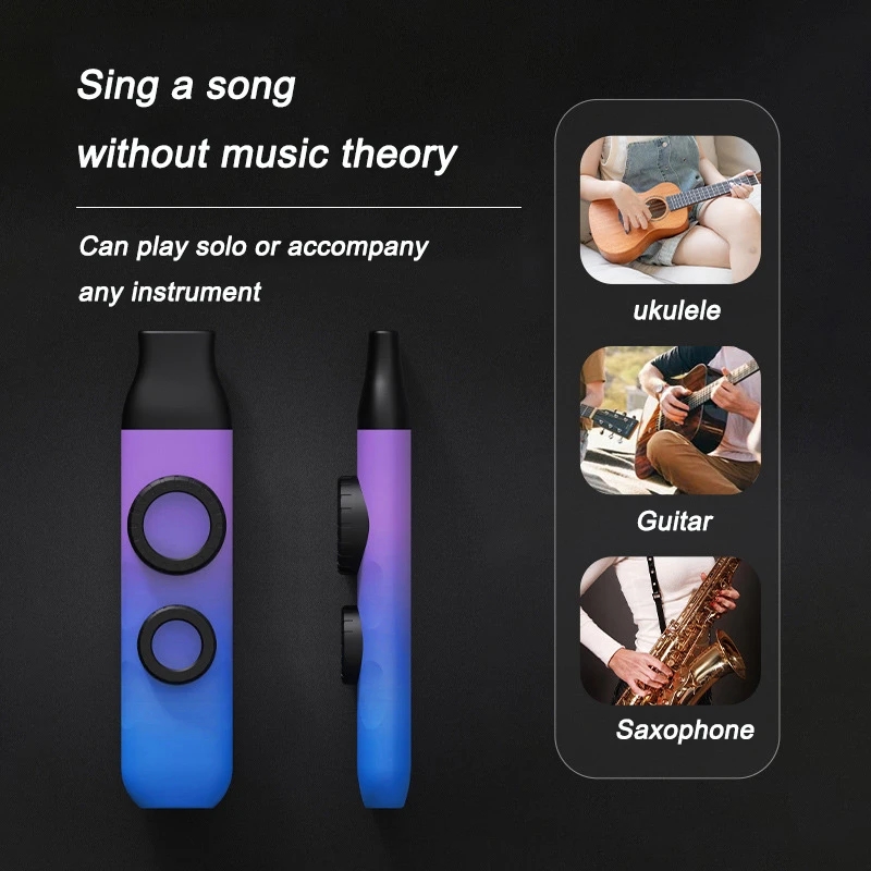 【VA VA VOOM】Kazoo Double Guitar Partner Resin Harmonica Aerophone ...