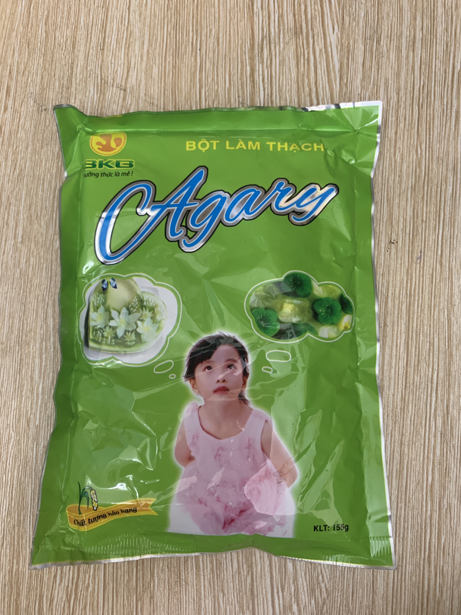 Bột làm thạch agary (tùy chọn vị)