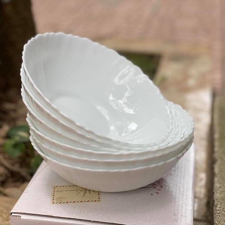 Bộ 06 Tô Thủy Tinh Cao Cấp 18cm