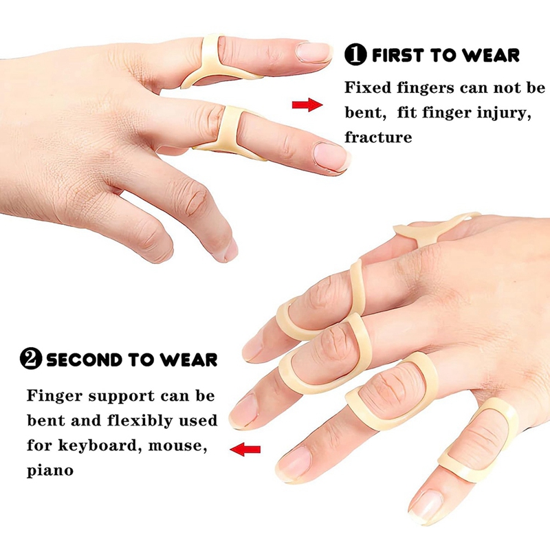 5 PCS Trigger Finger Splint, Support and Protection for Arthritis ...