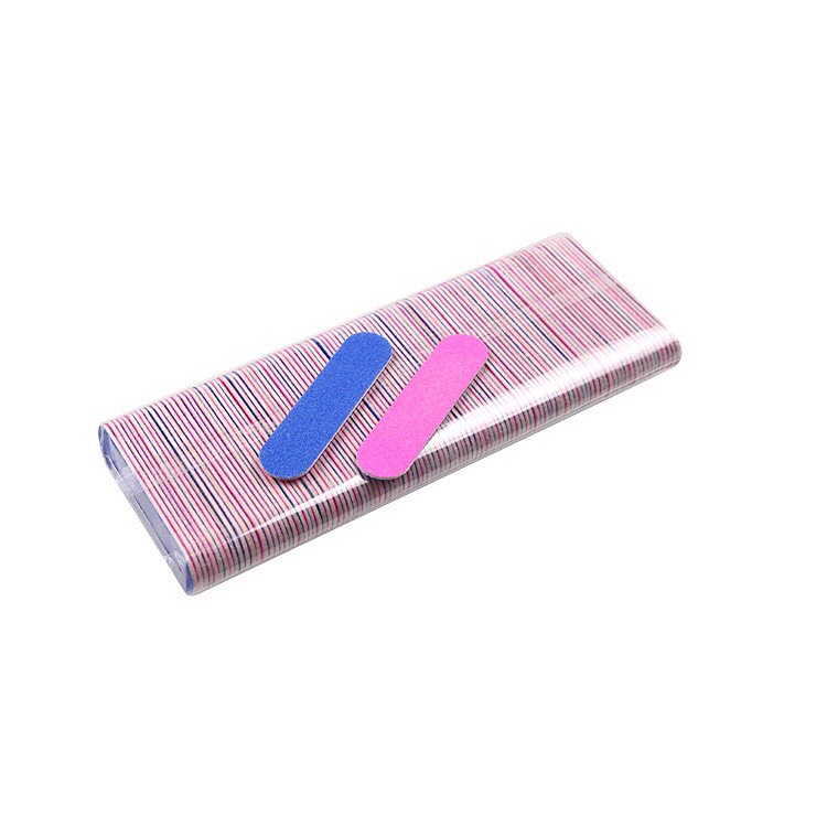 Dũa móng tay dũa mini hai mặt (set 10 cây)