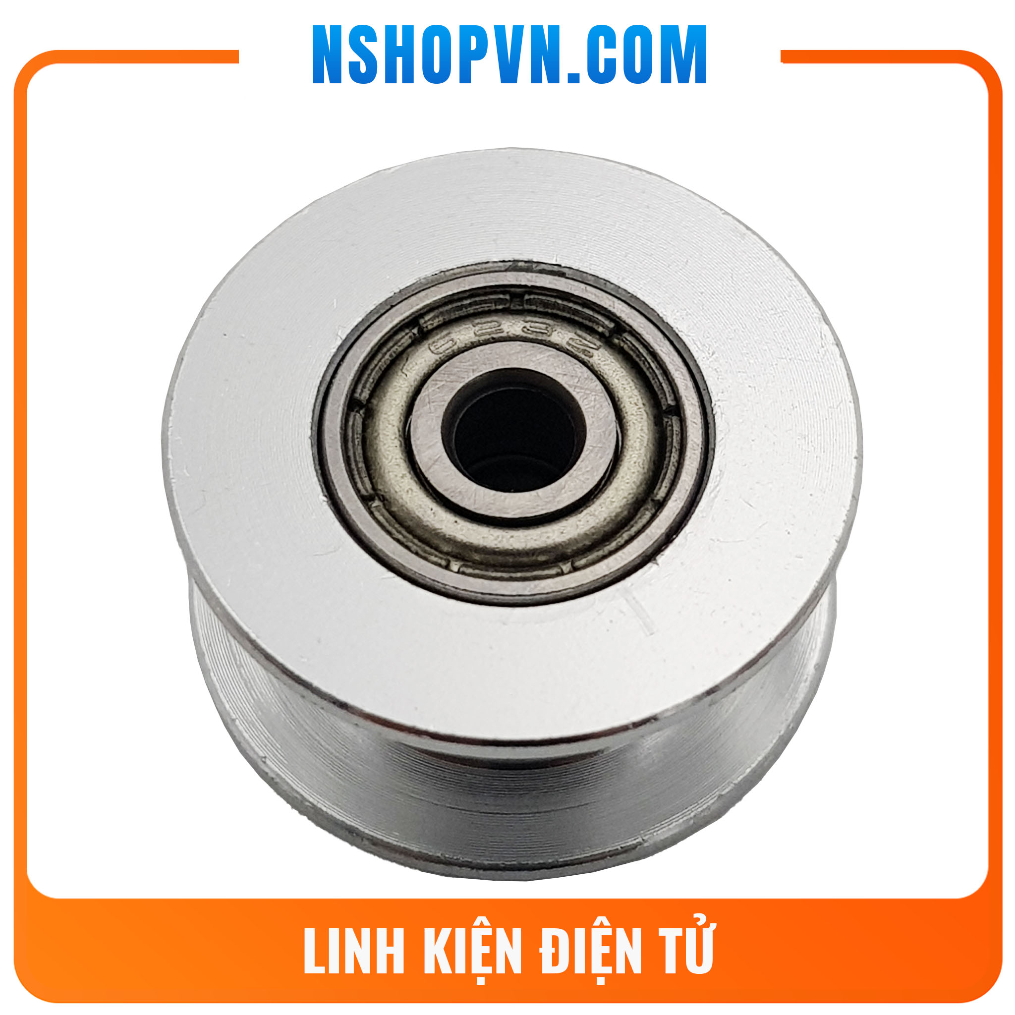 Puly căng đai GT2 trơn trục 3mm (tương ứng 20 răng)