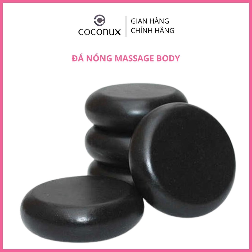 Đá Nóng Massage Cao Cấp Đả Thông Kinh Lạc Đá Núi Lửa Mát Xa Body