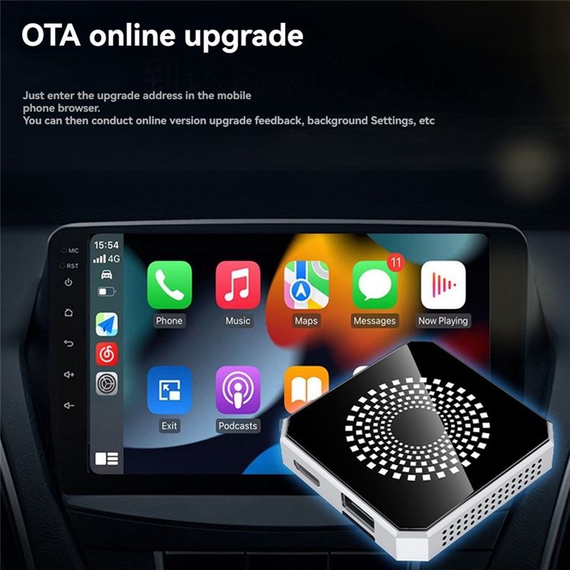 Wireless Carplay/Android AI Box for Android Auto to Android 13 Supports ...