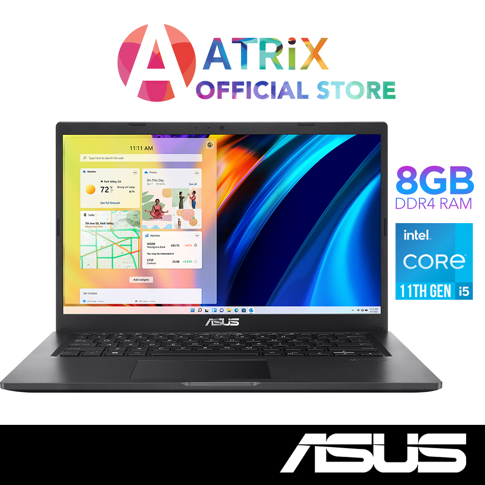 【Free Ext Wty|MS Office】ASUS Vivobook 14 X1400EA-EB1547W | 14inch FHD (1920x1080) 250nits | Intel Core i5-1135G7 | 8GB DDR4 | 512GB PCIe SSD | Intel Xe Graphics | Win11 Home | 2Y Warranty.064589