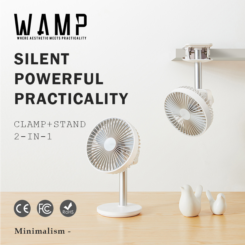 desk fan with clamp