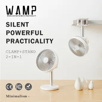 clamp on desk fan