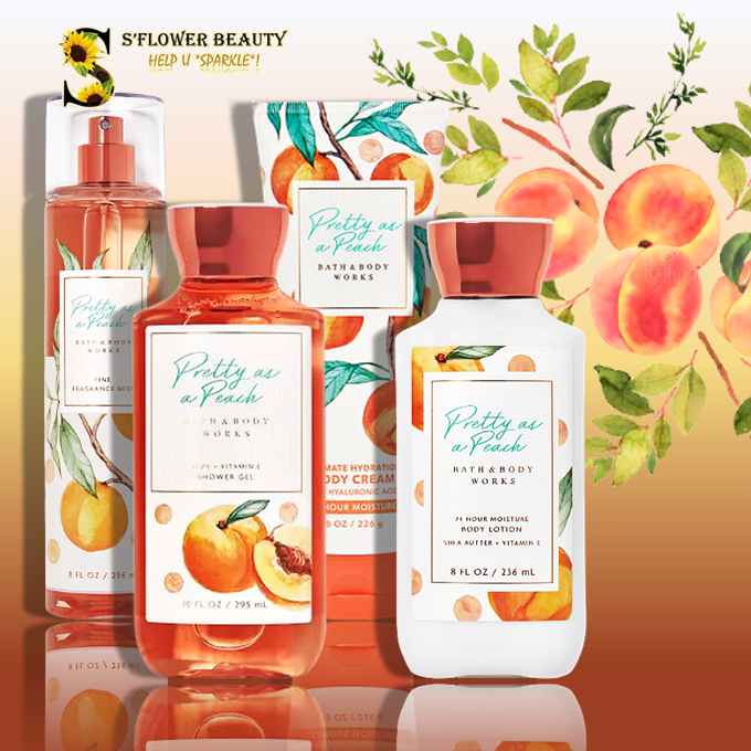 Bath & Body Works Body Lotion - Pretty As A Peach (236ml)