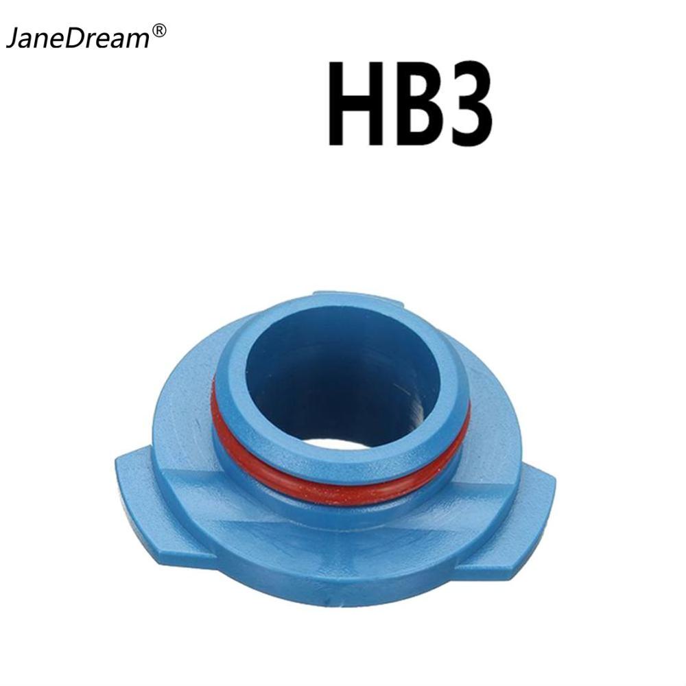 JaneDream 2Pcs LED Headlight Bulb Base Adapter Socket Retainer H1/H3/H4/H7/H11/HB3