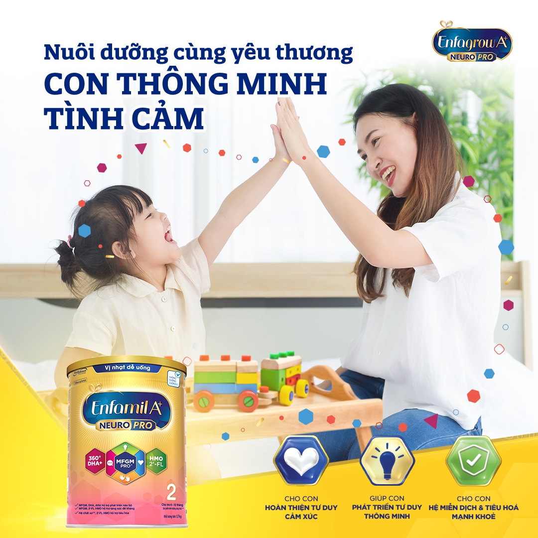 Enfamil A+ số 2 1700g 2flex
