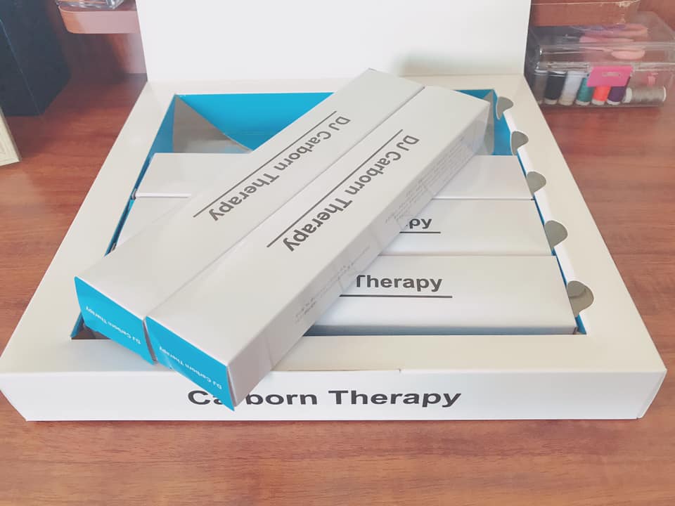 Hộp nạ thải độc CO2 DJ Carbon Therapy (hộp 5 ống và 5 miếng nạ)