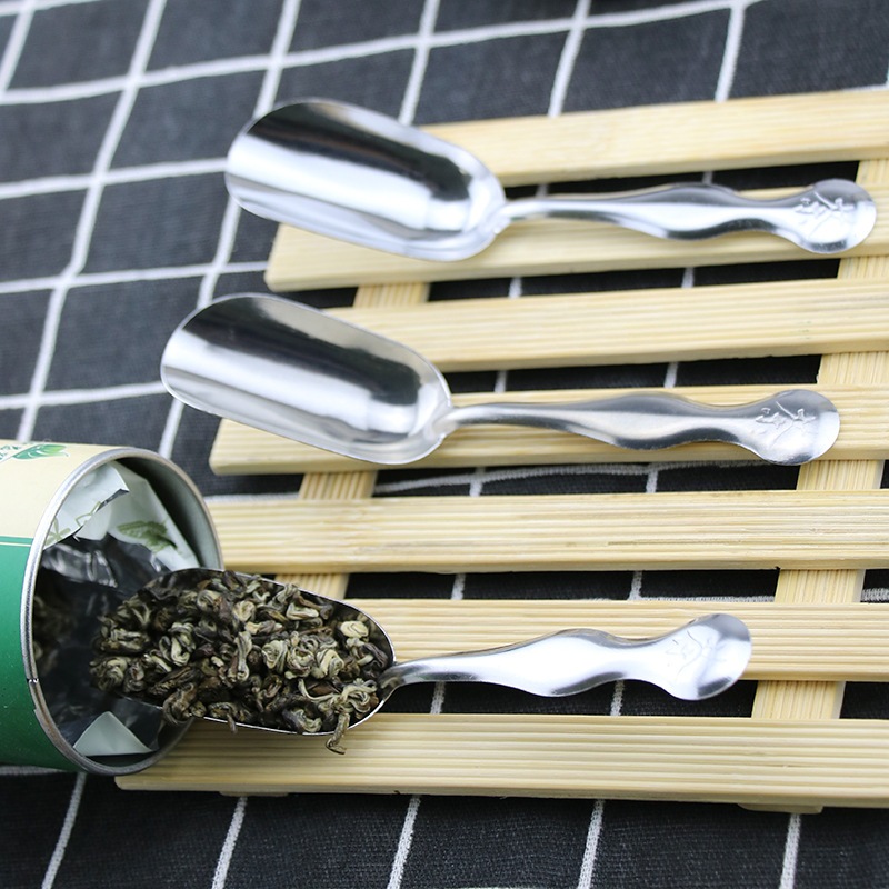 Thìa Múc Lá Trà – Bột Cà Phê Inox Cao Cấp Chống Gỉ – Nhỏ Gọn, Tiện Dụng, Sang Trọng