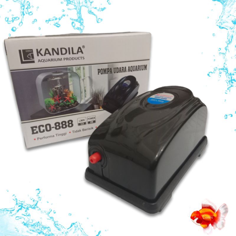 Aerator Airpump Udara 1 Lubang KANDILA ECO 888