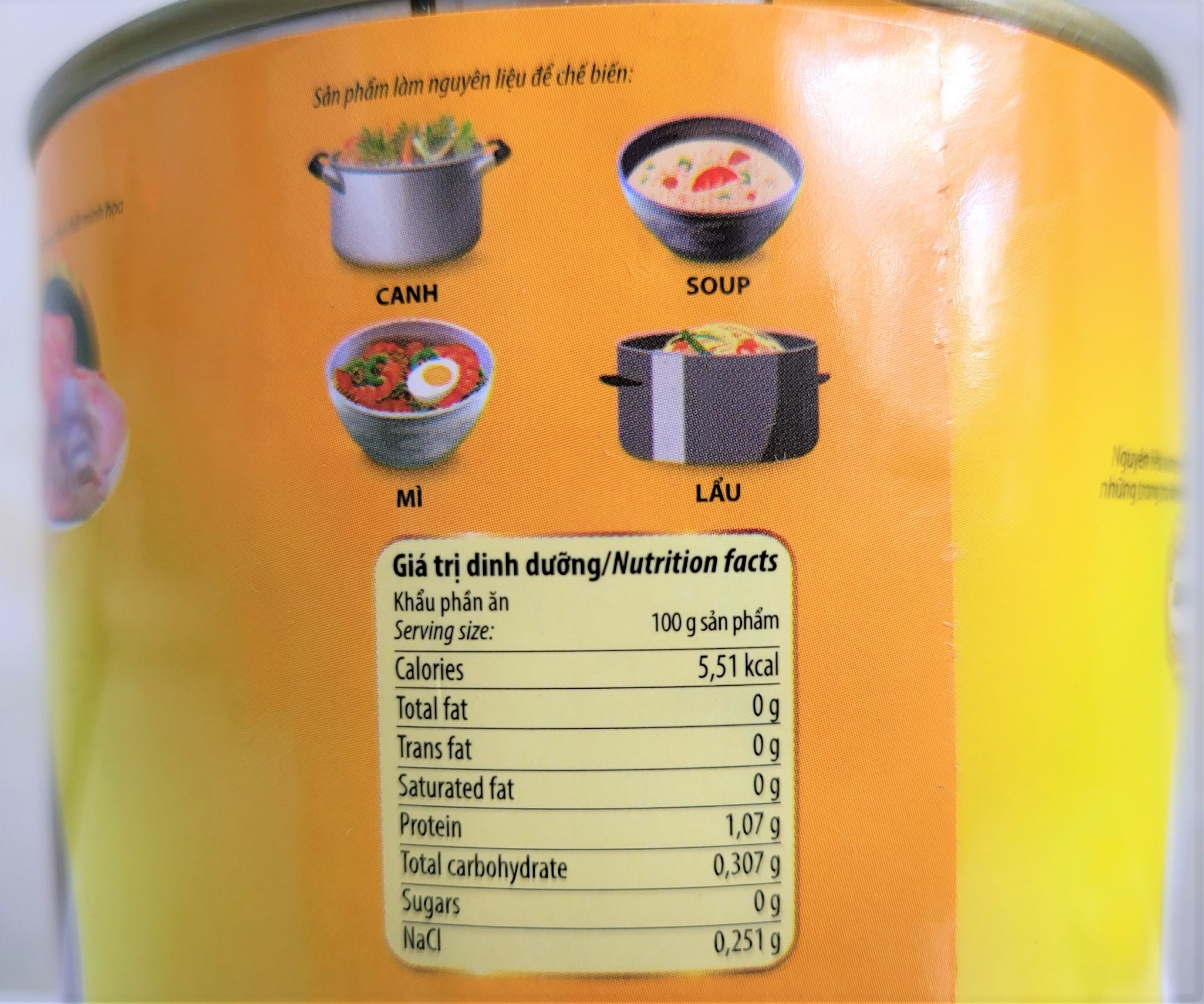 [Hộp 820ml] NƯỚC XƯƠNG HẦM THỊT HEO [VN] VISSAN Pork Bone Broth (vvk-hk)
