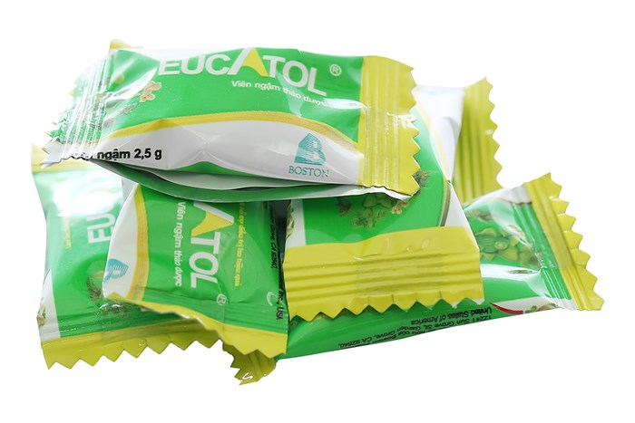 Viên kẹo ngậm thảo dược eucatol boston