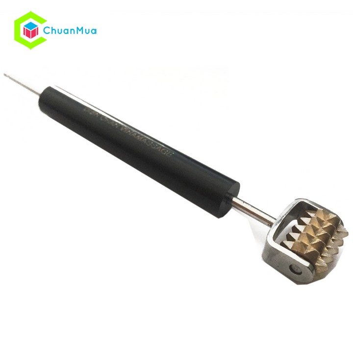 Cây Lăn Dò Đồng Láng Mát Xa - Dụng Cụ Diện Chẩn ( Phụ Kiện Masage Điện Chấn, Nhấn Lay Huyệt Mặt Cổ Tay Chân Toàn Thân ) ChuanMua GDA170