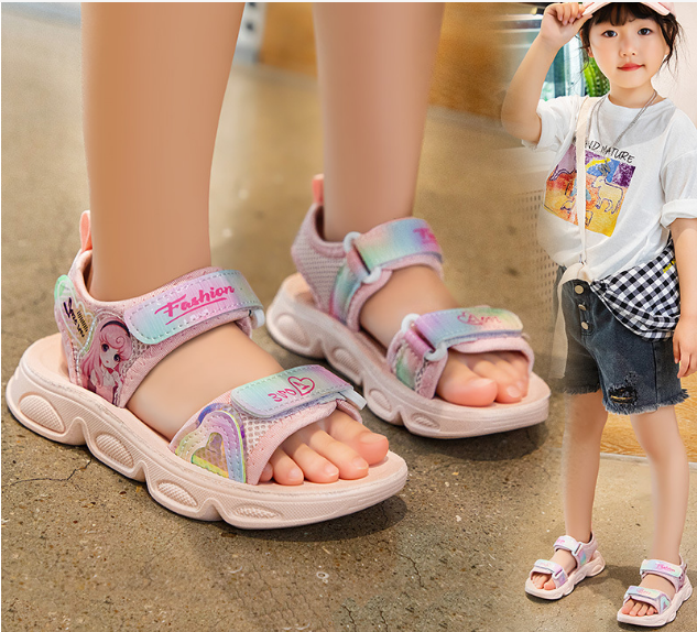 Dép sandal bé gái cao cấp_TT380