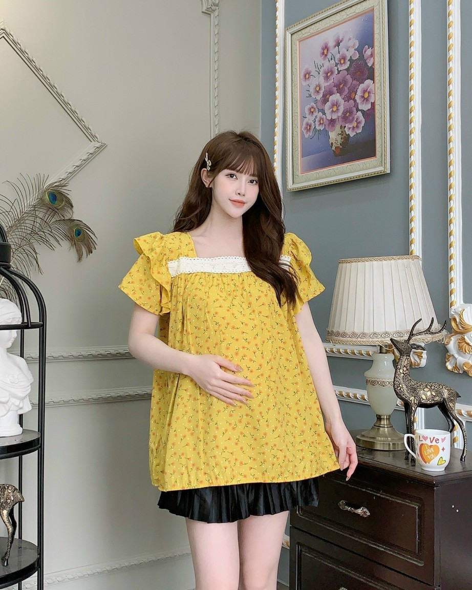 ÁO BẦU THỜI TRANG-áo bầu pha xinh xắn