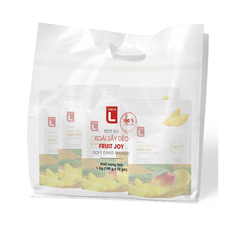 Xoài Sấy Dẻo Fruit Joy CHOICE L Gói 100G