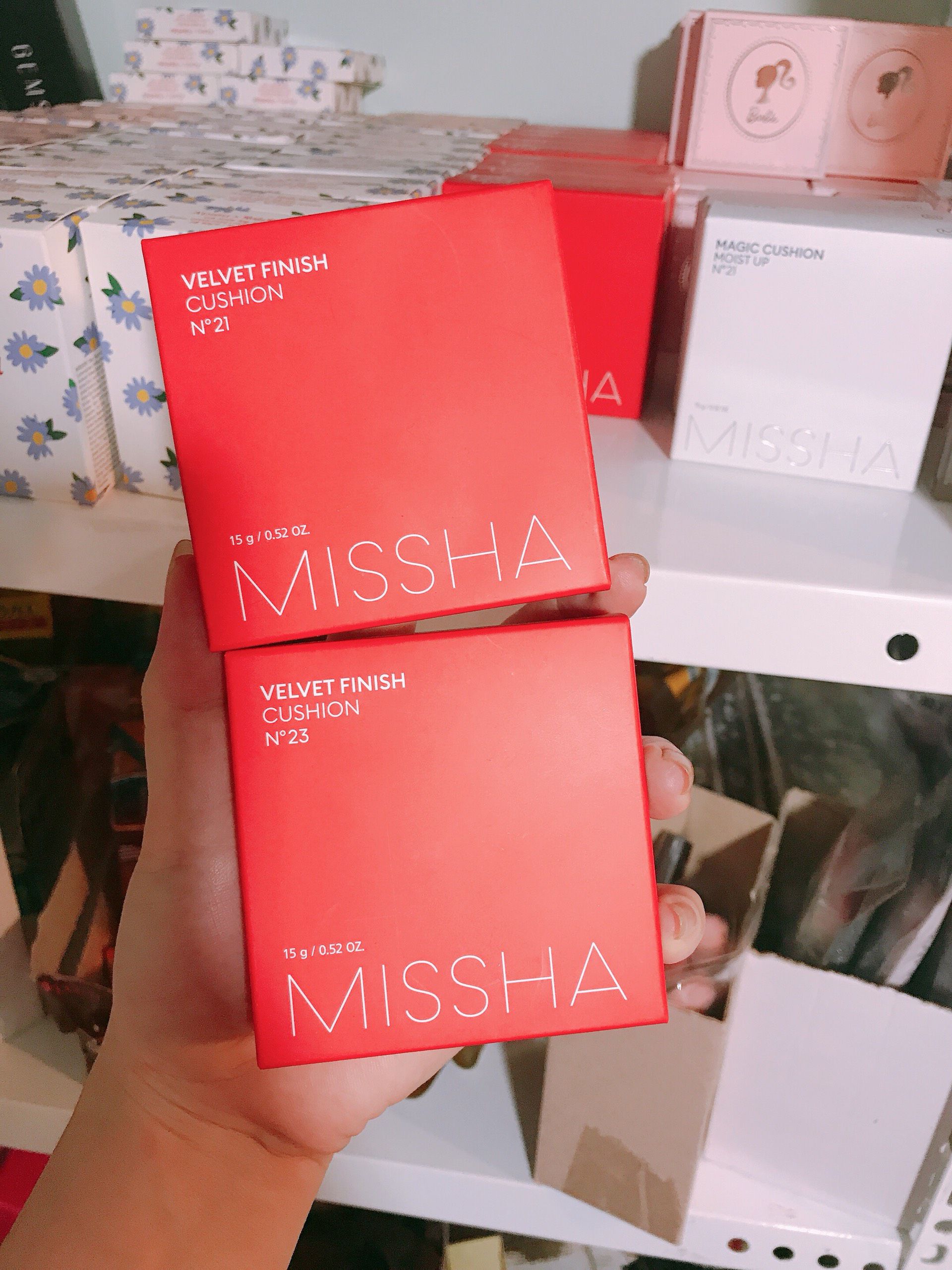 PHẤN NƯỚC MISSHA CUSHION VELVET FINISH