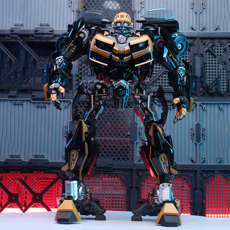 Mô hình đồ chơi tĩnh rô bốt BB02 Transformers BB 02 Black Warrior Black Mamba BumbleBee Robot Transformer biến hình Cao cấp