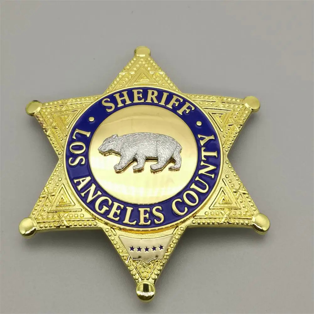 U.S.Los Angeles Quận gấu con dấu lapd kim loại huy hiệu món quà tinh tế