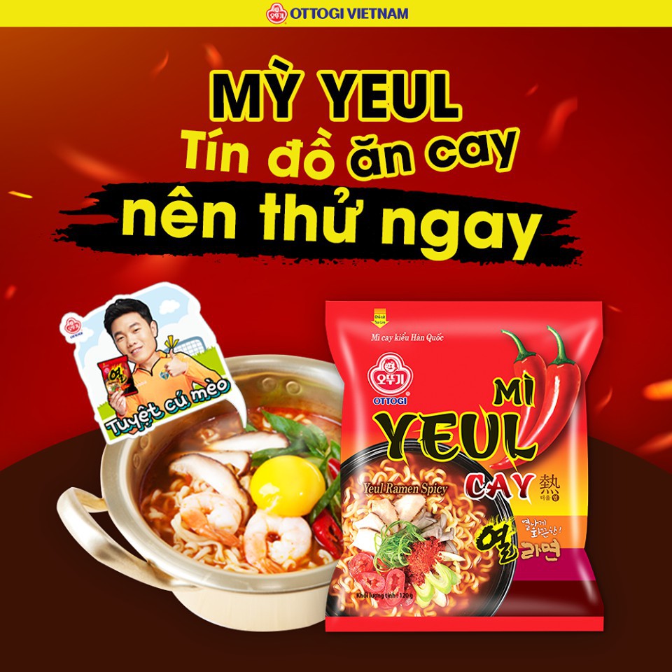 [FREESHIP️] - Mì Ly Yeul cay Ottogi 62g