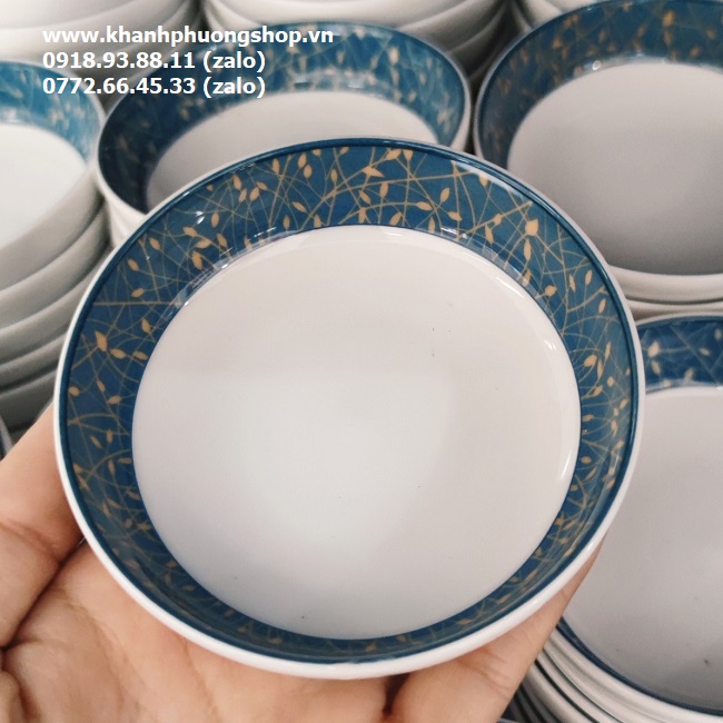 chén nước chấm sứ Minh Long - chén nước chấm sứ