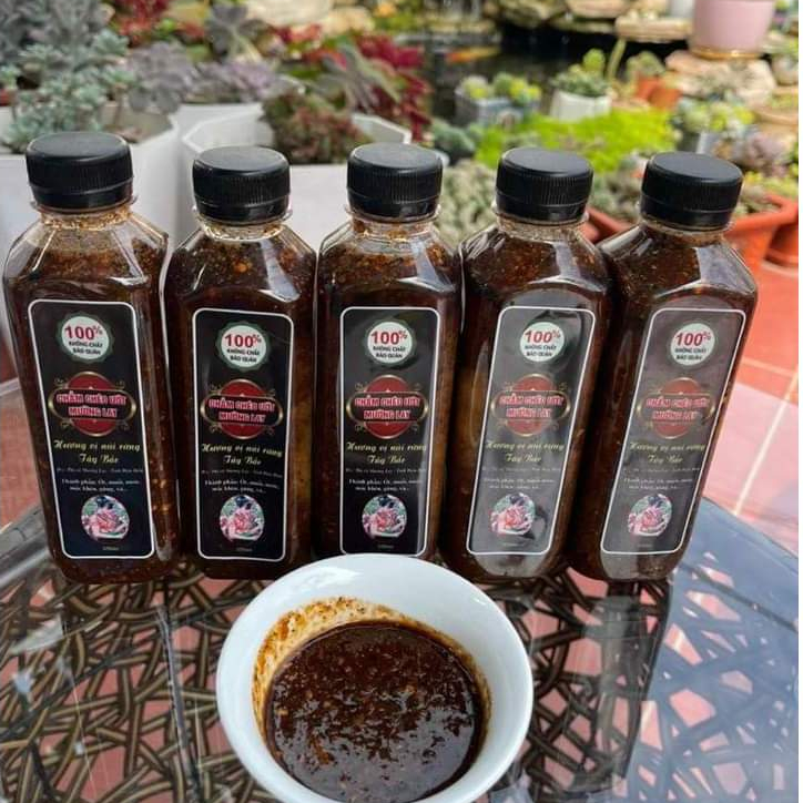 Ớt muối Mường Lay Chai 500ml THƠM NGOC ĐẶC BỆT