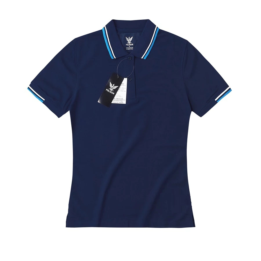Áo Polo Nữ Poligan Nhập Khẩu thá¡ Lan (Navy Blue)