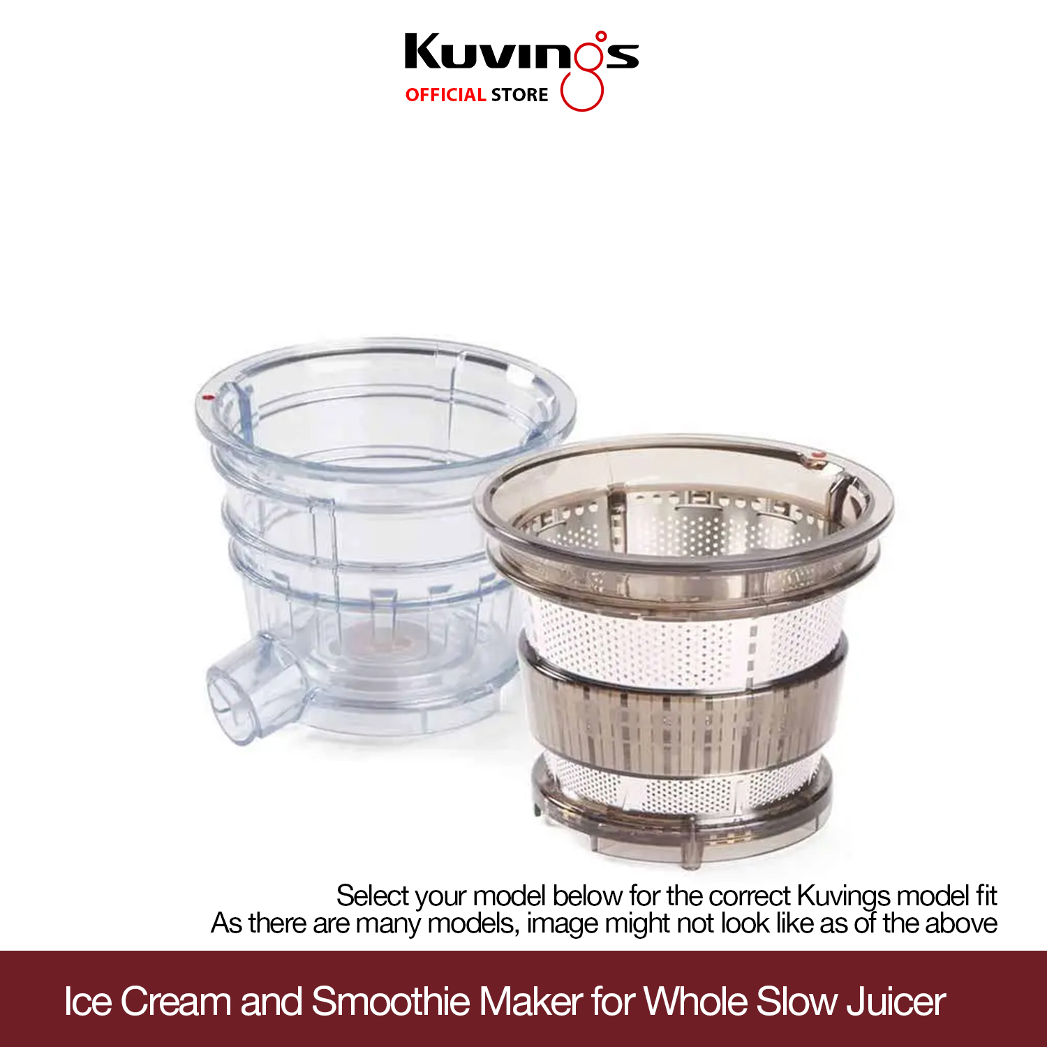 Kuvings Parts Smoothie and Ice Cream Maker for Kuvings Juicer