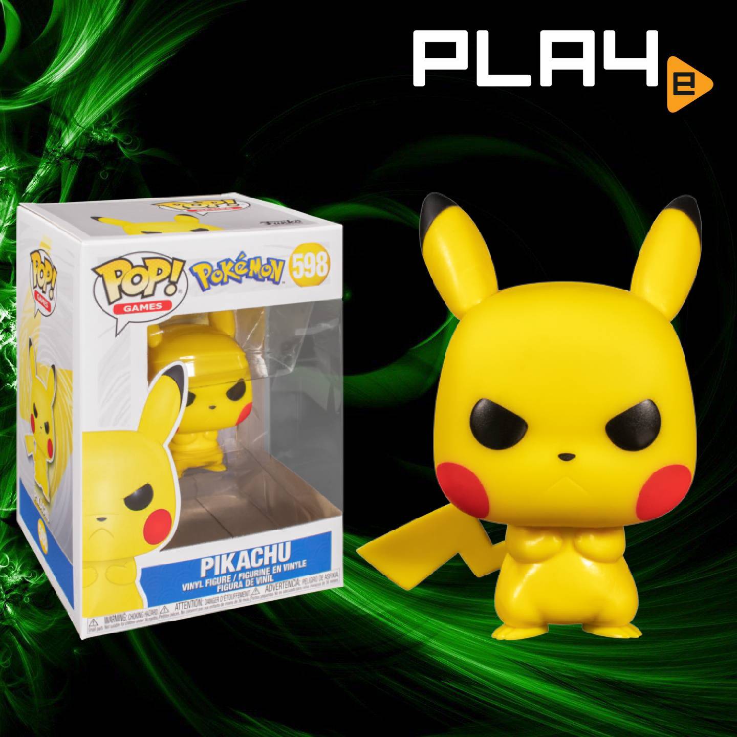 funko pop angry pikachu