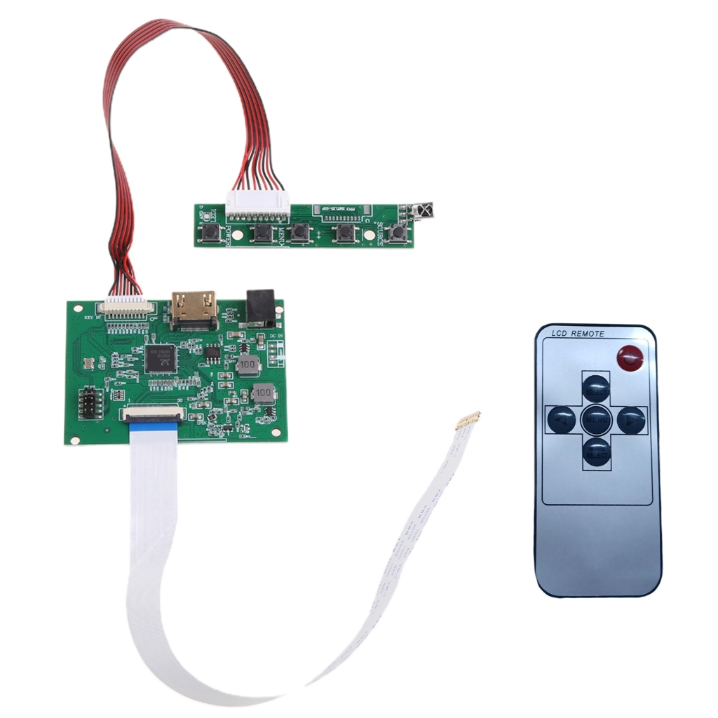 LCD Driver Board Support Multi-screen Parameter Selection 1366 × 768, 1280 ×800