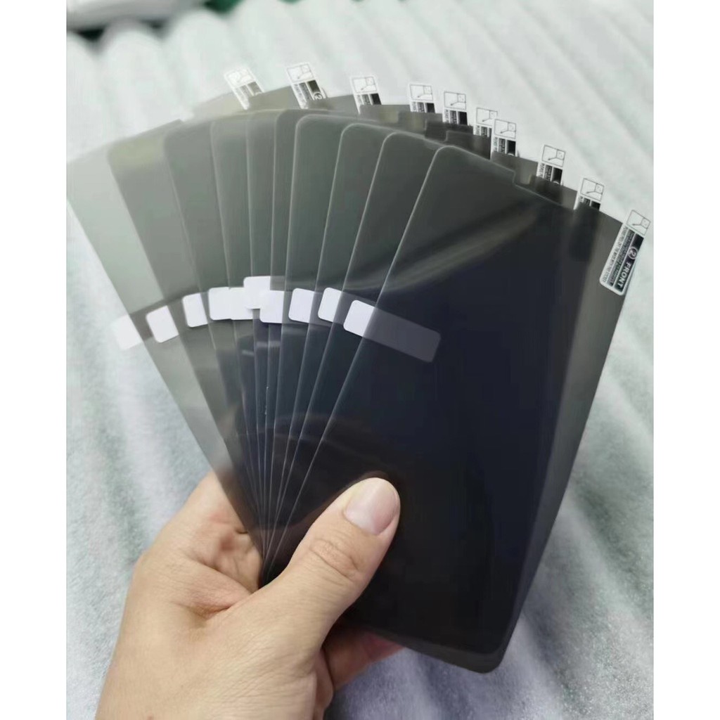 Miếng Dán dẻo Full màn chống nhìn trộm Samsung S8, S8 Plus, S9 ,S9 Plus, Note 8, Note 9