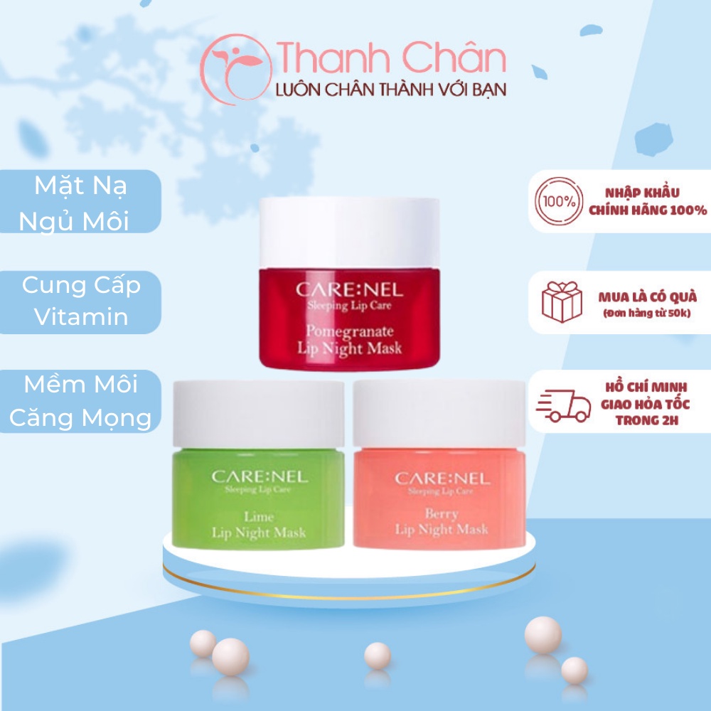 [HCM]Mặt nạ ngủ môi Care:Nel Lip Sleeping Mask