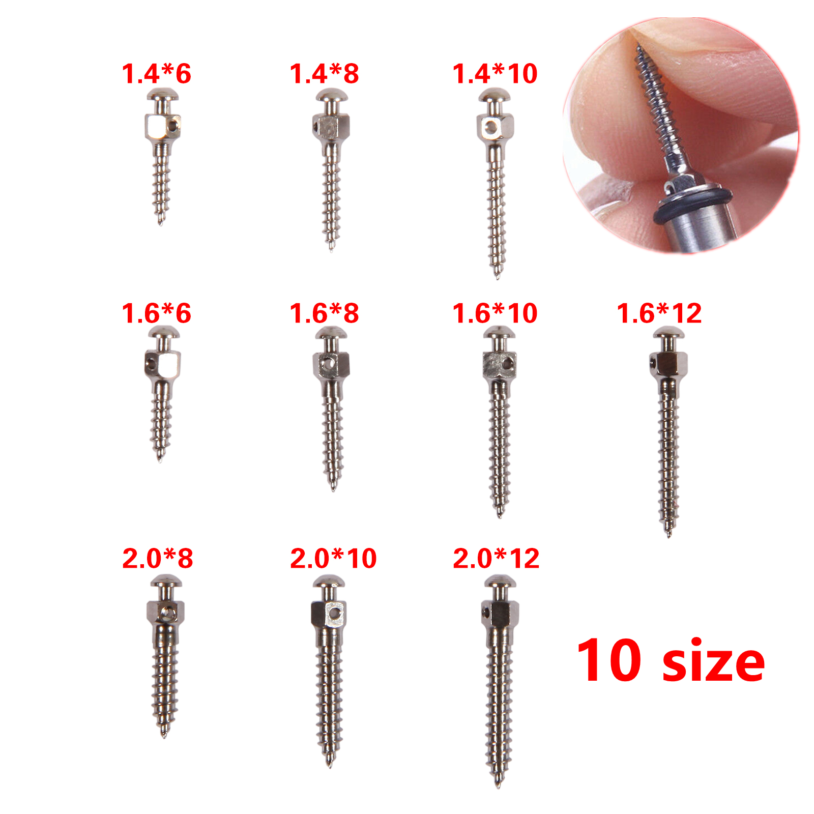High Quality Dental Tools Mini Screw Dental Lab Accessory