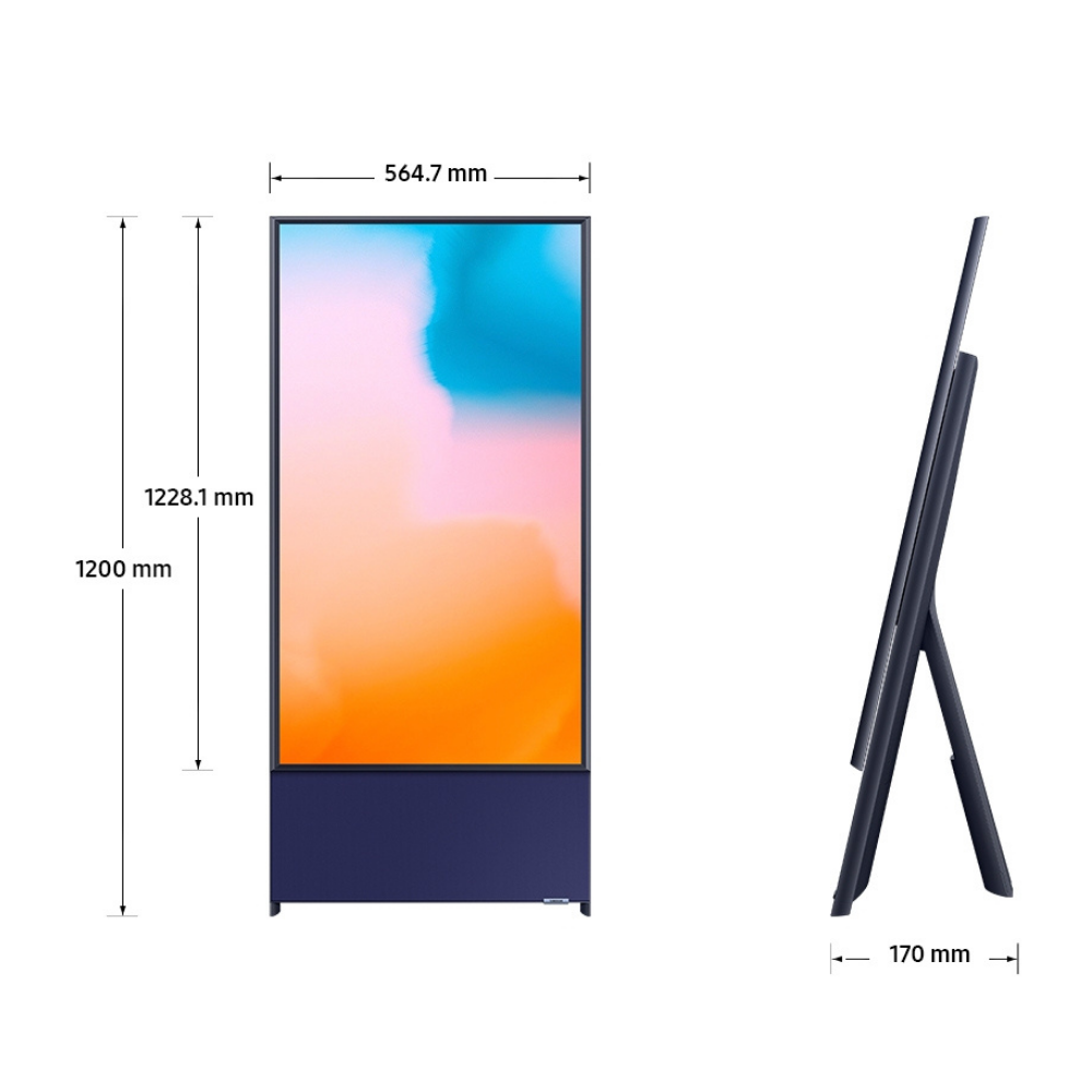 [Miễn phí lắp đặt + Freeship] Smart TV Samsung 4K The Sero 43 inch QA43LS05BAKXXV
