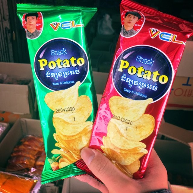 Gói Bim Bim Snack Potato Thơm Giòn, Siêu Ngon