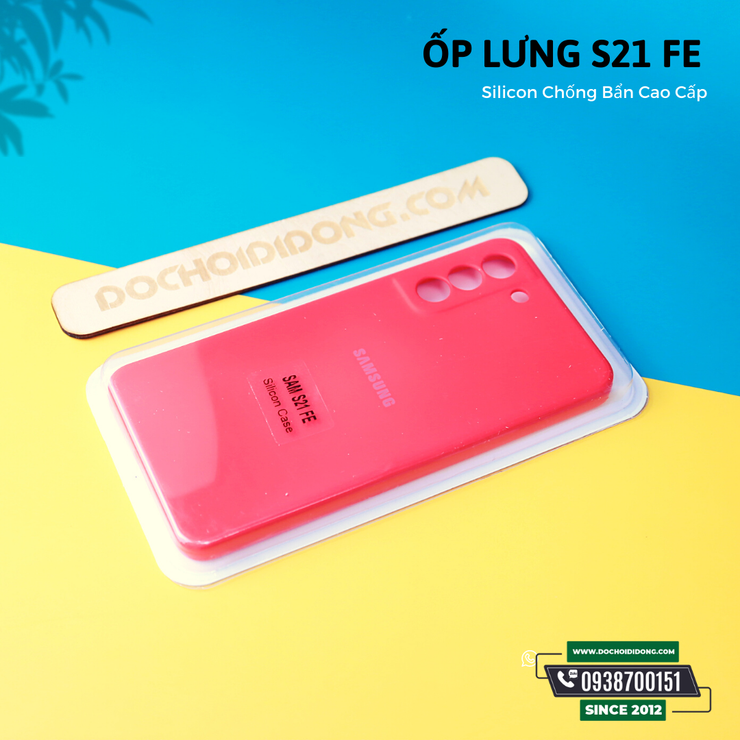 Ốp Lưng Samsung S21 Fe Silicon Chống Bẩn Cao Cấp