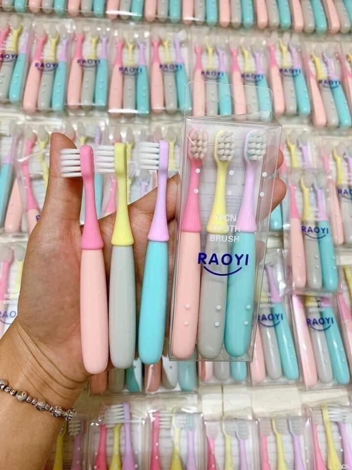 [COMBO 3 CHIẾC] BÀN CHẢI ĐÁNH RĂNG TRẺ EM