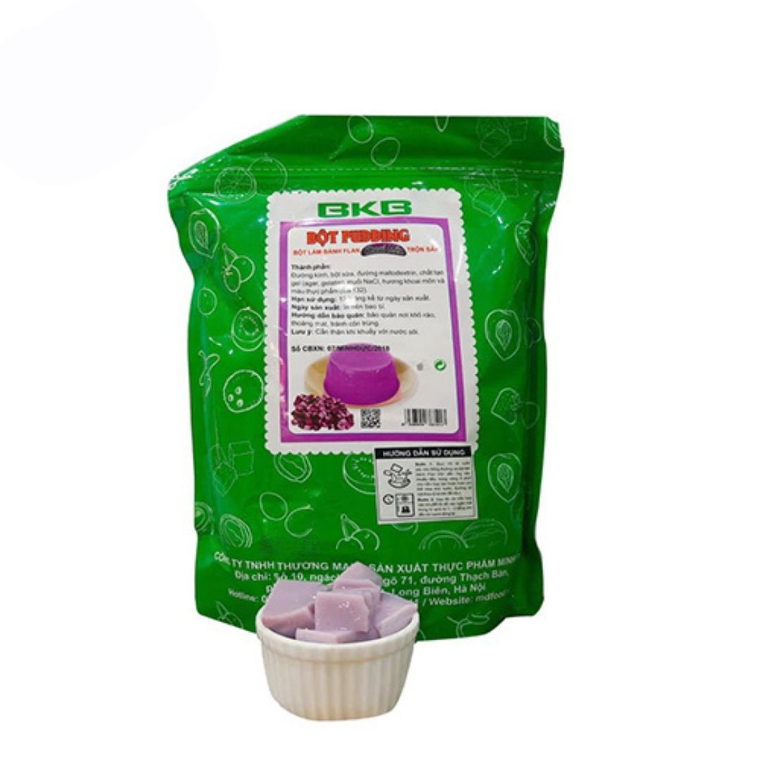 Bột Pudding BKB Hương Vị Đặc Sắc 1kg – Tinh Hoa Tráng Miệng, Topping Đỉnh Cao!